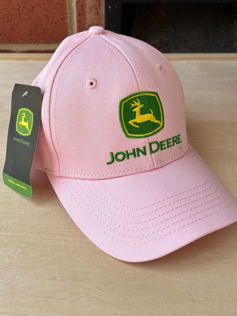 John Deere Hat Pink Adjustable Cap
Embroidered NWT SnapBack